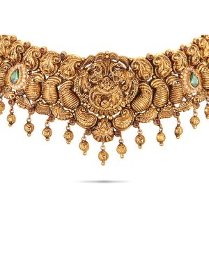 Exciting Nagas Antique Choker Necklace-hover