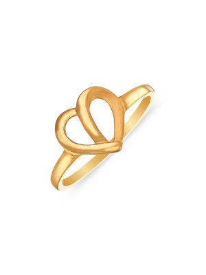Glorious Heart Gold Ring -hover