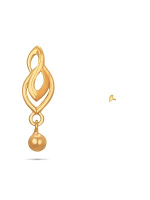 Simple And Elegant Gold Earring-hover