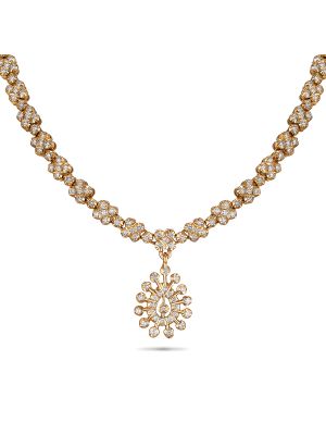 Star Diamond Necklace-hover
