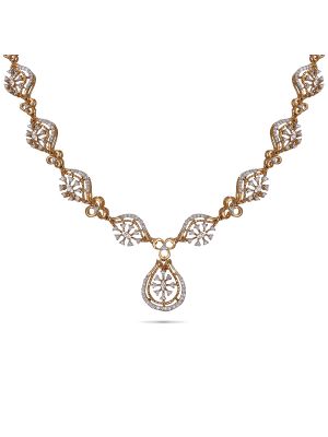 Fancy Diamond Necklace-hover