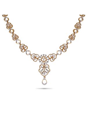 Fancy Diamond Necklace-hover