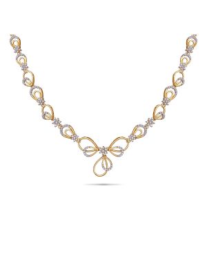 Alluring Diamond Necklace-hover