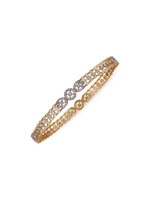 Fancy Diamond Bangle-hover