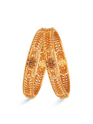 Exquisite Gold Bangle-hover