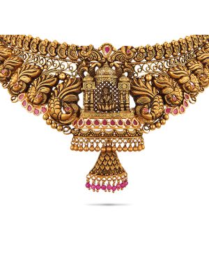 Royal Antique Choker Necklace-hover