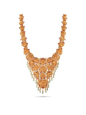 Traditional Gorgeous Gold Haram-hover