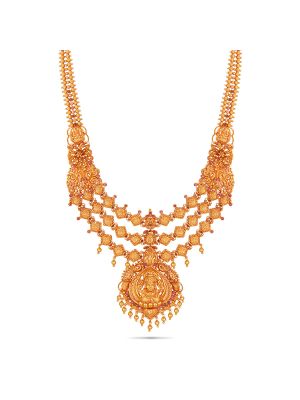 Traditional Gorgeous Gold Haram-hover