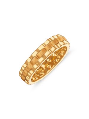 Attractive Mens Gold Ring-hover