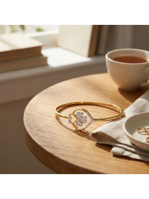 Elegant Spade Motif Diamond Gadi-hover