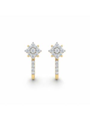 Royal Bloom Diamond Stud-hover