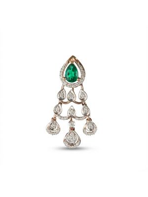 Luxury Tiered Teardrop Diamond Drops-hover