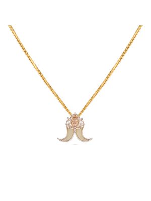 Divine Narasimha Charm Diamond Pendant-hover