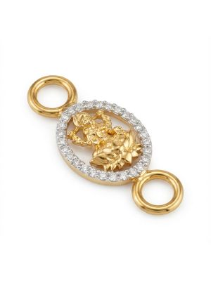 Diamond Lakshmi Mugapu Pendant-hover