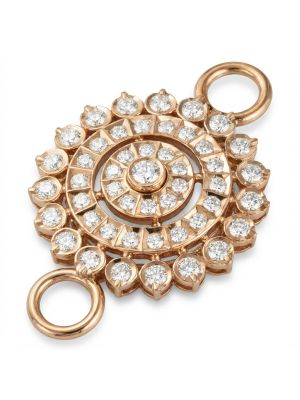 Bridal Diamond Mugappu Pendant-hover