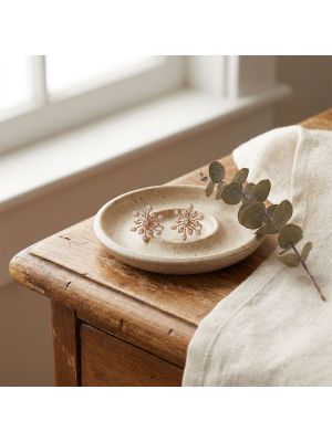 Trendy Floral Gold Diamond Stud-hover