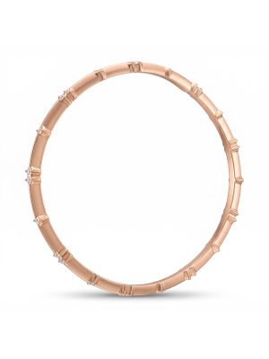 Modern Lean Diamond Starburst Bangle-hover