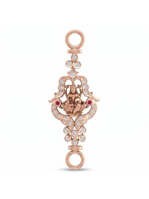 Antique Goddess Lakshmi Diamond Mugappu-hover