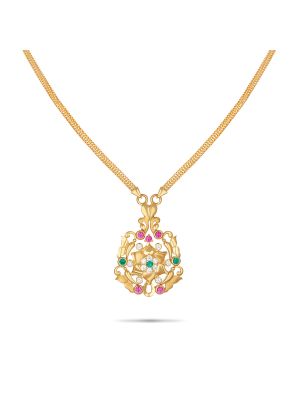 Fascinating Gold Necklace-hover