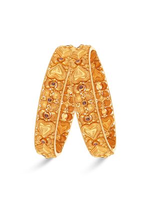 Traditional Grand Gold Bangle-hover