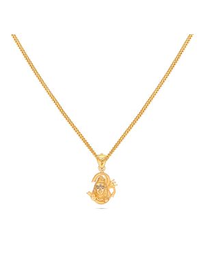 Lord Sivan Gold Pendant-hover