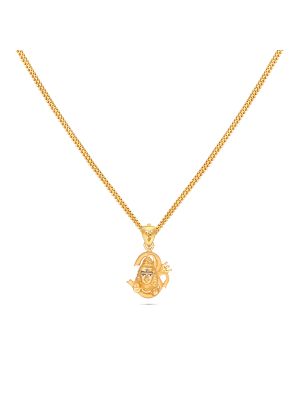 Lord Sivan Gold Pendant-hover