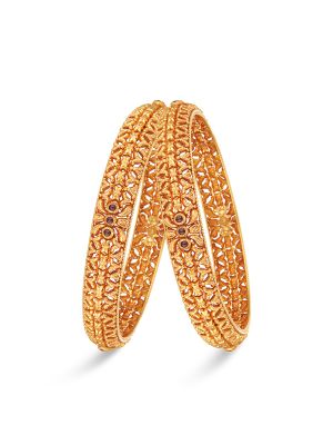 Stunning Gold Bangle-hover