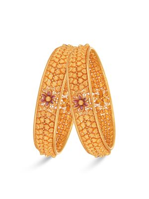 Glorious Gold Bangle-hover