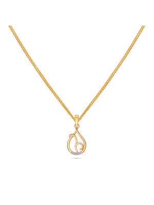 Sparkling Diamond Pendant-hover