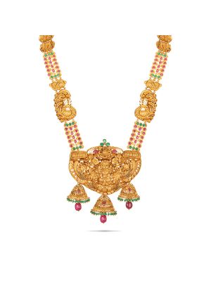 Royal Antique Temple Gold Haram-hover