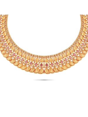 Latest Fancy Gold Necklace-hover