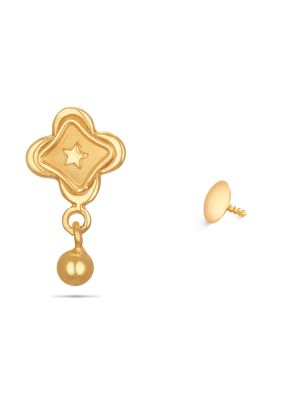 Simple And Elegant Gold Earring-hover