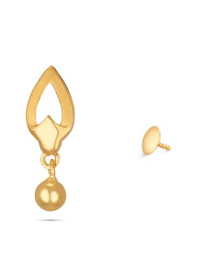 Simple And Elegant Gold Earring-hover