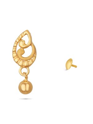 Simple And Elegant Gold Earring-hover