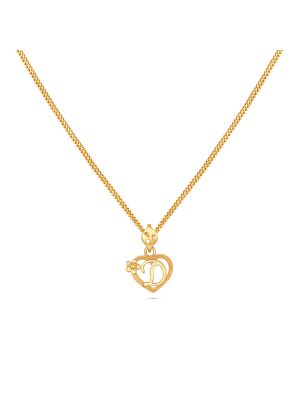 Captivating Gold Letter Pendant-hover