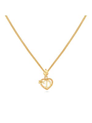 Captivating Gold Letter Pendant-hover