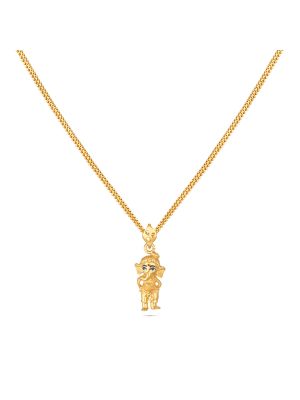 Gold Casting Ganesha Pendant-hover