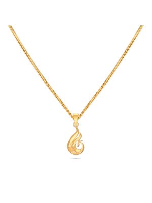 Enchanting Peacock Pendant-hover