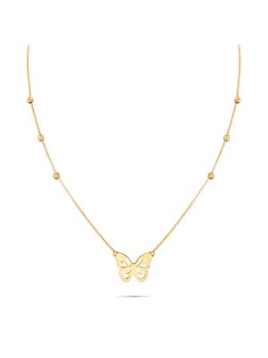 Fascinating Kids Gold Necklace-hover