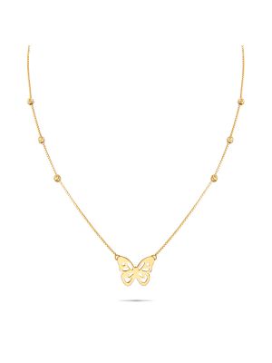 Fascinating Kids Gold Necklace-hover