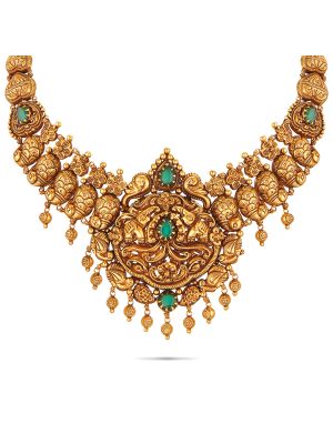 Mesmerising Nagas Antique Necklace-hover