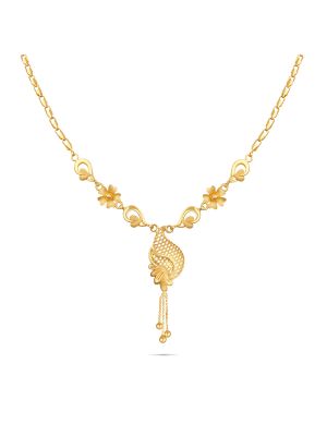 Fascinating Gold Necklace-hover