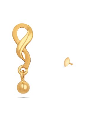 Simple And Elegant Gold Earring-hover