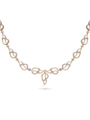 Fascinating Diamond Necklace-hover