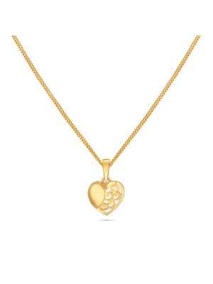 Gold Heart Pendant-hover