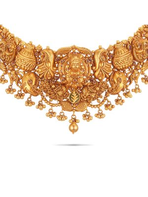 Exciting Nagas Antique Choker Necklace-hover