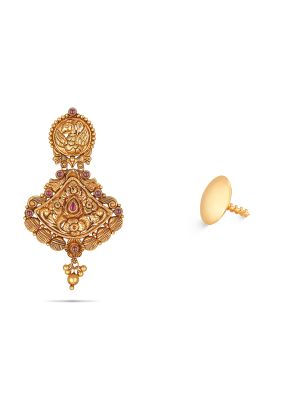 Mesmerising Nagas Antique Earring-hover