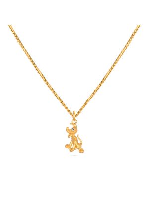 Gold Pendant For Kids-hover