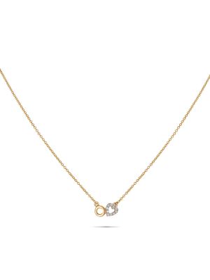 Stylish Diamond Pendant and Chain-hover