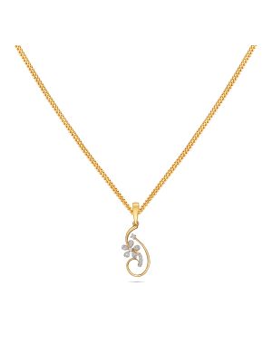 Stylish Diamond Pendant-hover